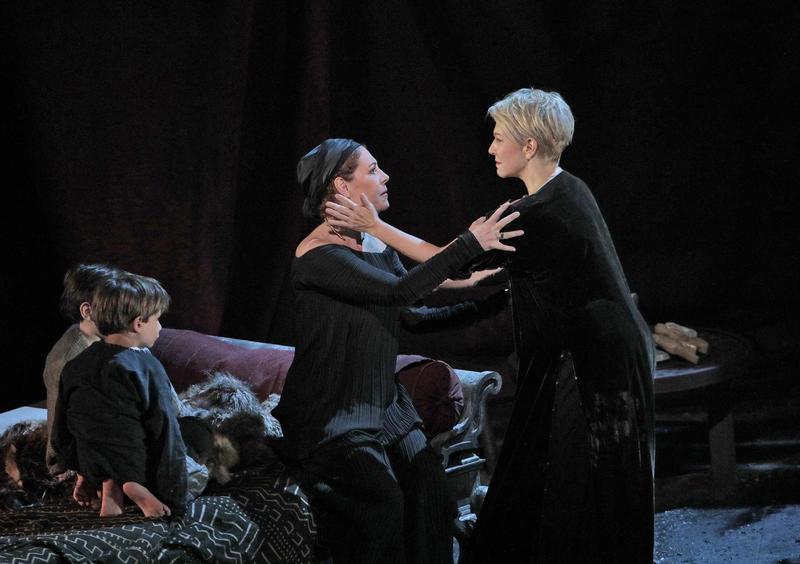 Sondra Radvanovsky in the title role and Joyce DiDonato as Adalgisa in Bellini's "Norma." 