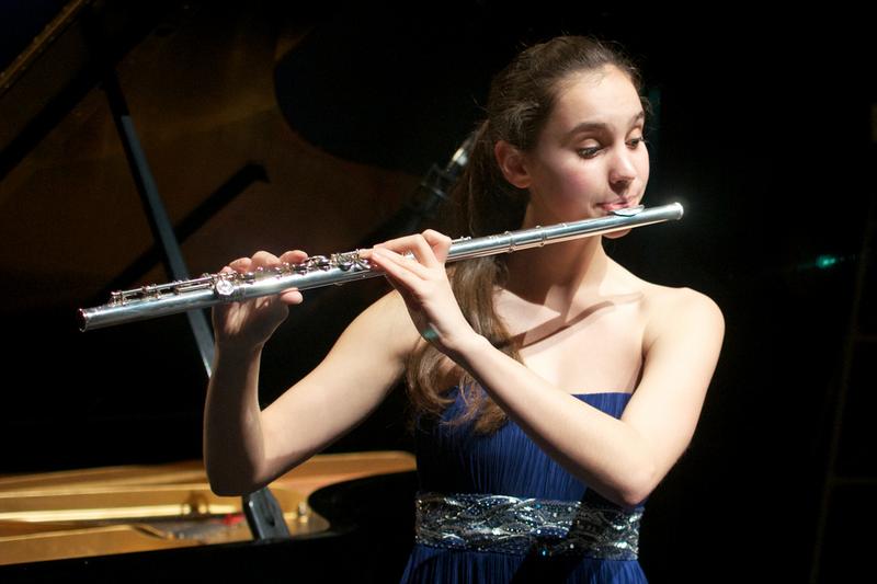Flutist Olivia Staton.
