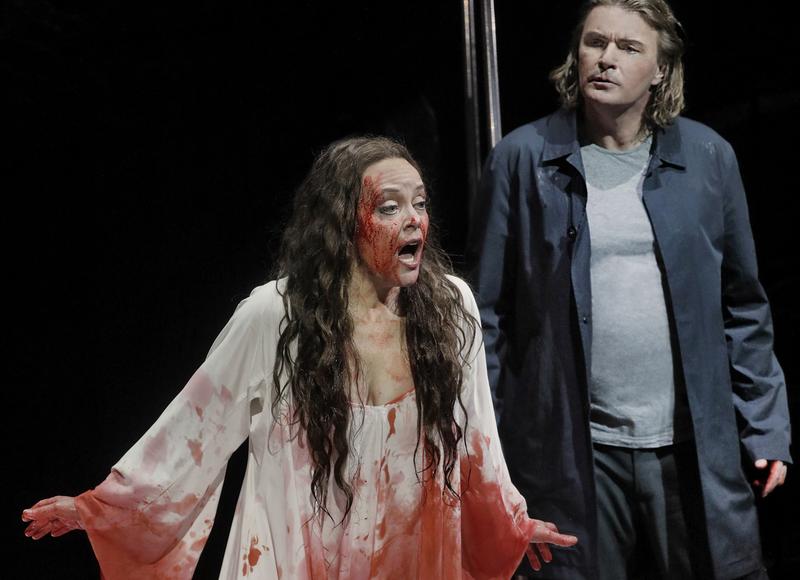 Evelyn Herlitzius as Kundry and Klaus Florian Vogt in the title role of Wagner's 'Parsifal.'