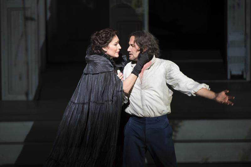 Mariusz Kwiecien as Don Giovanni and Véronique Gens as Donna Elvira in the Royal Opera House production of 'Don Giovanni'