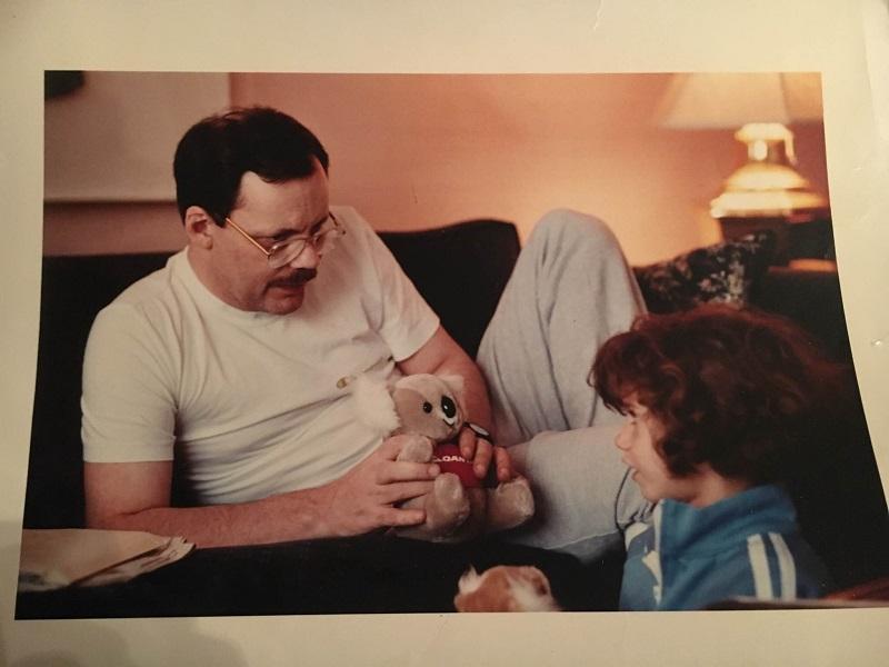 Sulome Anderson and her father, journalist Terry Anderson. 