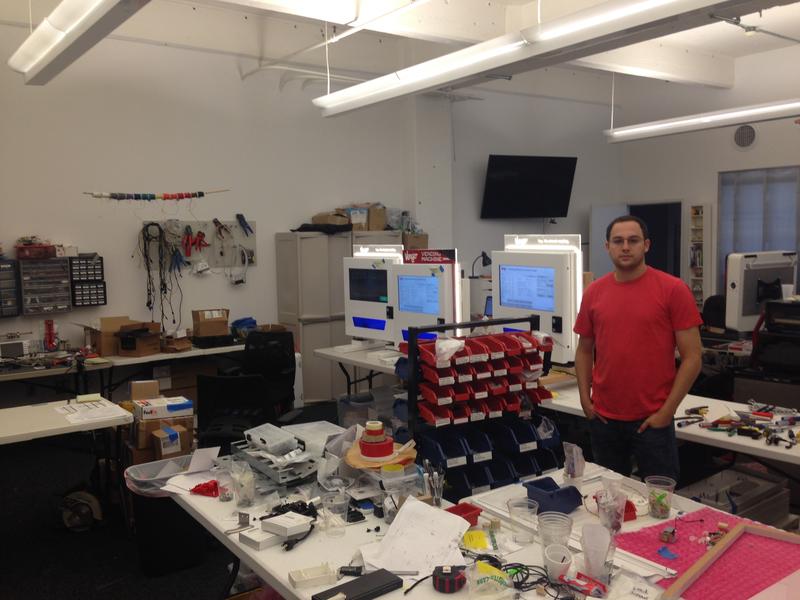 Brian Shimmerlik, CEO of Vengo Office, in his office in Queens, NY