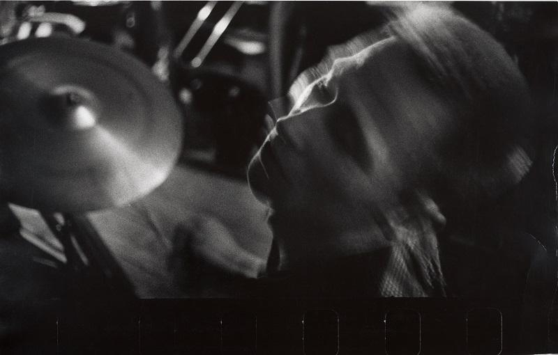 W. Eugene Smith, [Ron Free, drummer], 1958.