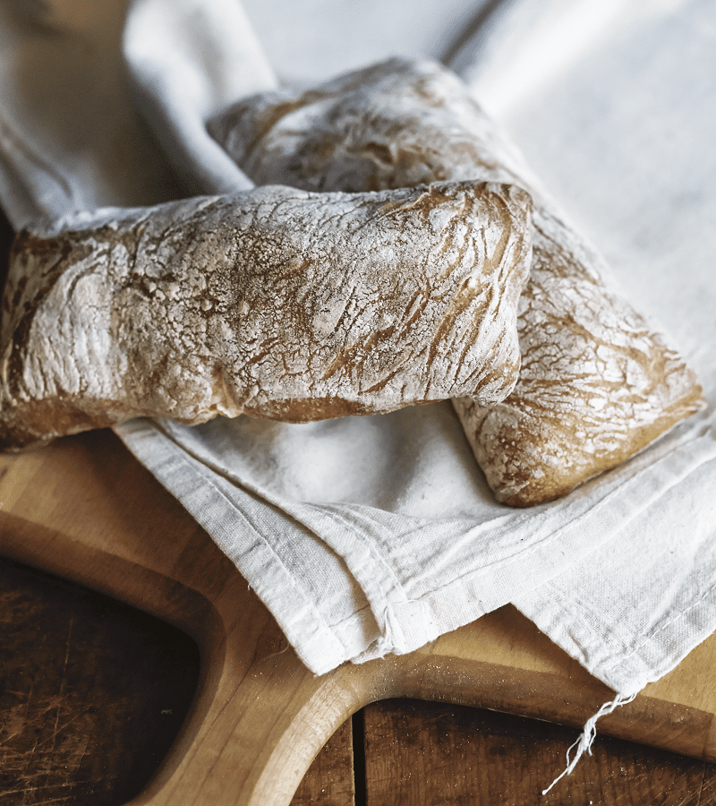 Sarah Black's ciabatta bread.