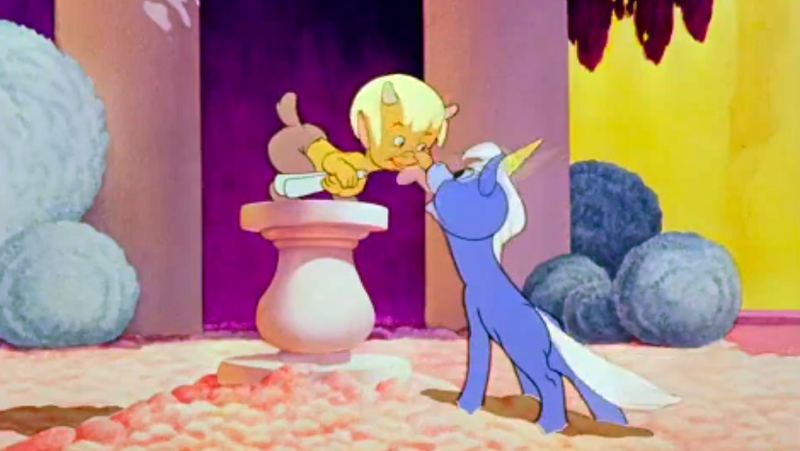 A scene from 'Fantasia' featurings Beethoven's Pastoral Symphony.