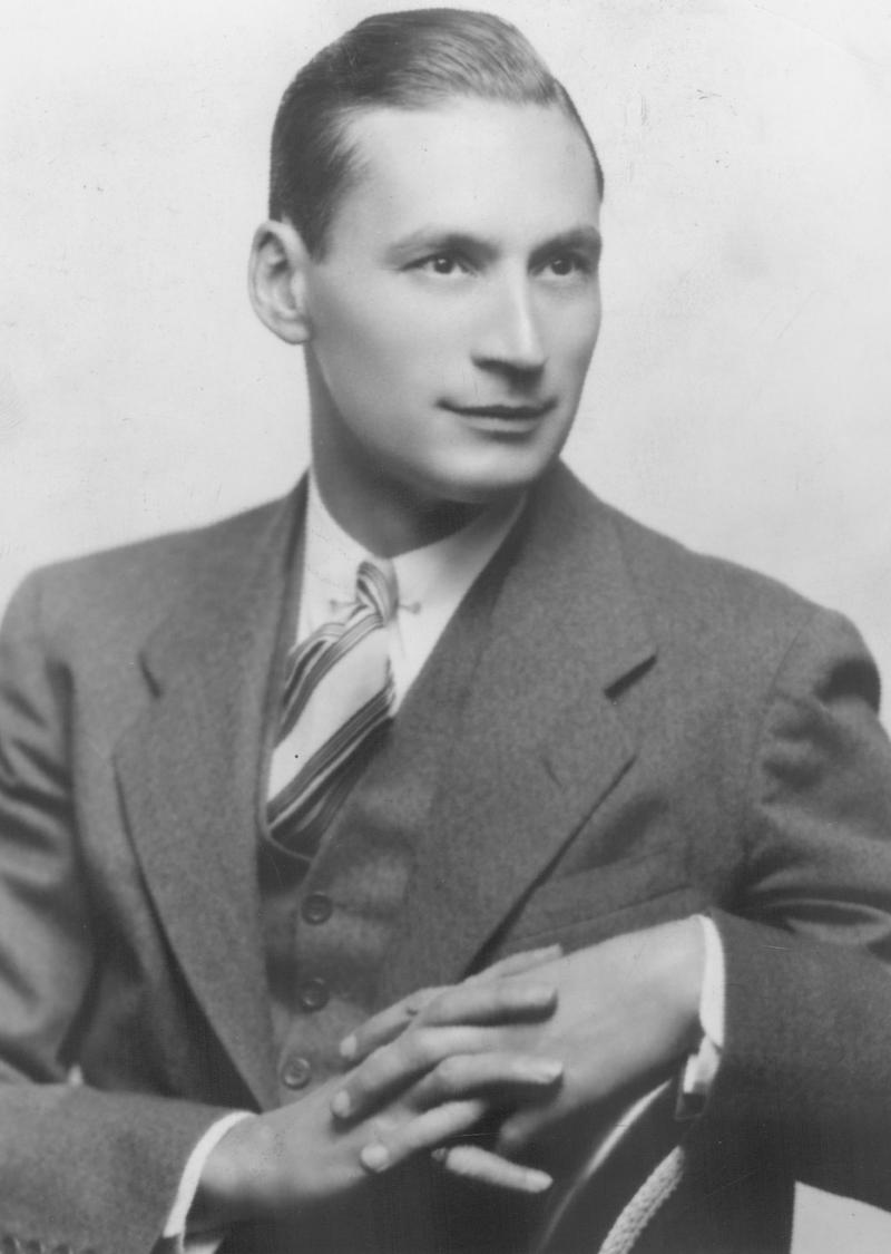 Conductor Leon Barzin in the 1930s
