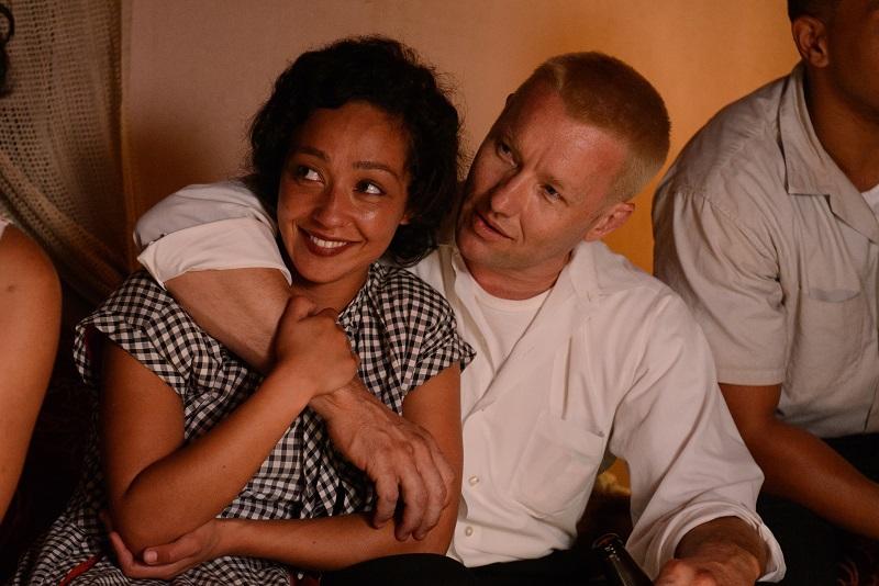 Ruth Negga (left) stars as Mildred and Joel Edgerton  (right) stars as Richard in Jeff Nichols LOVING, a Focus Features release.