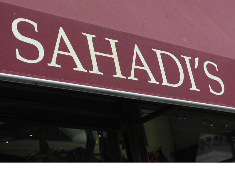 Sahadi Importing Co. along Atlantic Ave. in Brooklyn where a Barney's CO-OP just opened across the street.