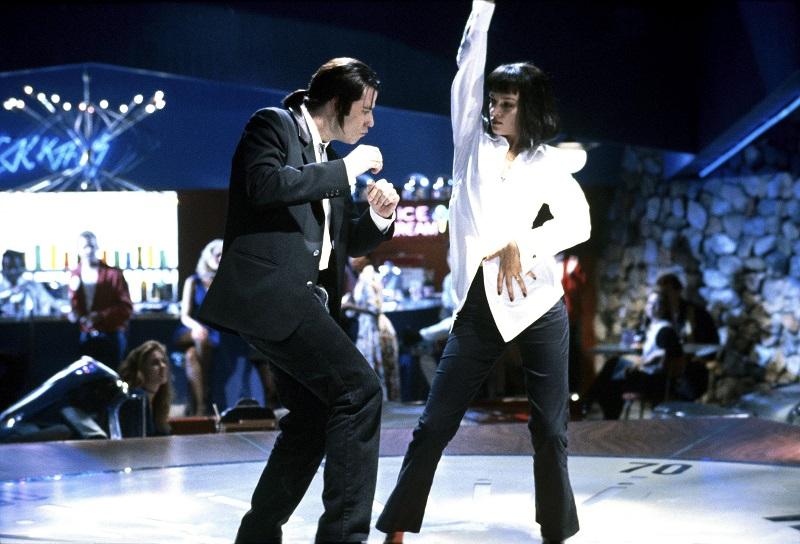 Scene from the Quentin Tarantino film, "Pulp Fiction."