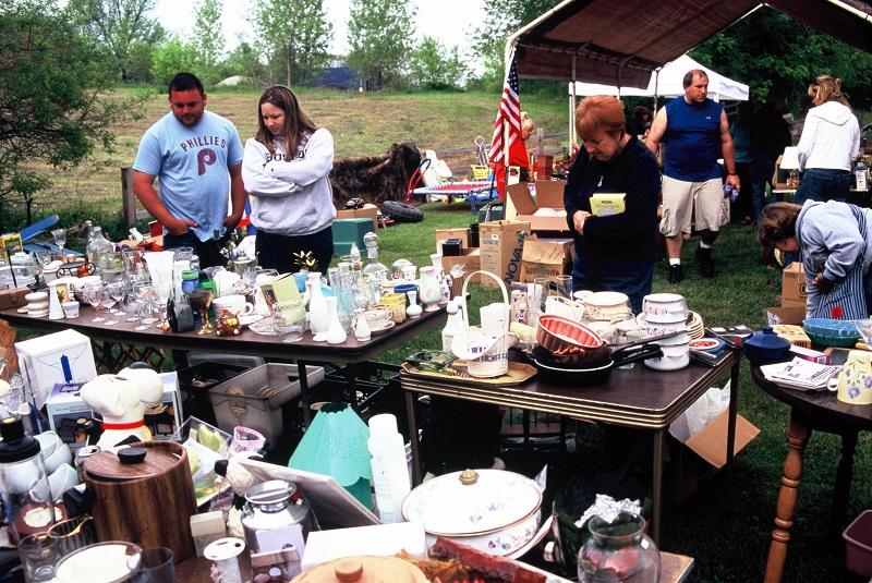 Church Tent Sale.