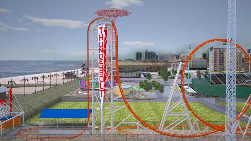 The new Thunderbolt coming to Luna Park this summer.