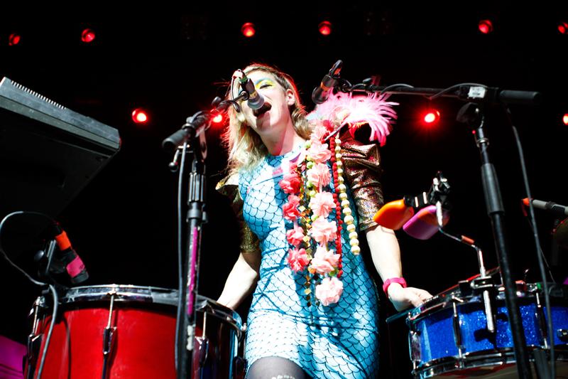 Asphalt Orchestra performs music by tUnE-yArDs (above) at the 2017 Bang on a Can Marathon.