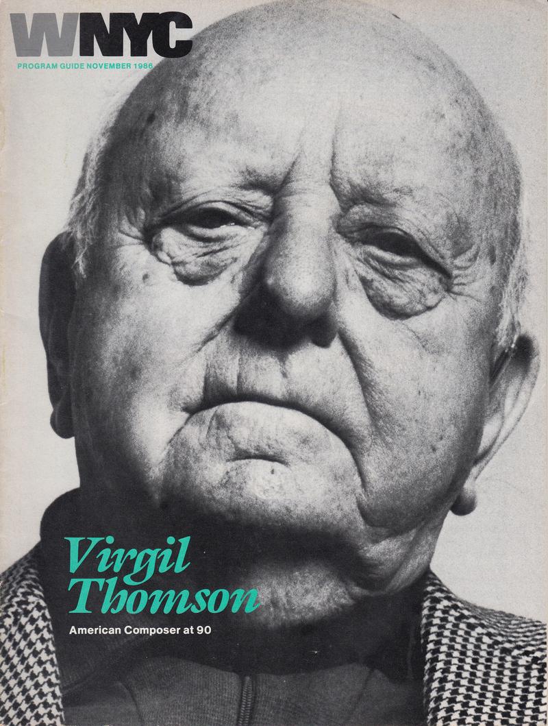 Virgil Thomson – American Composer & Author {Official Site}