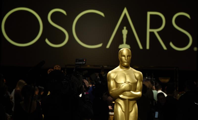 An Oscar statue is pictured at the press preview for the 91st Academy Awards Governors Ball, Friday, Feb. 15, 2019, in Los Angeles.