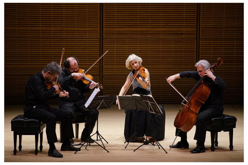 The Hagen Quartet performing in Zankel Hall at Carnegie Hall