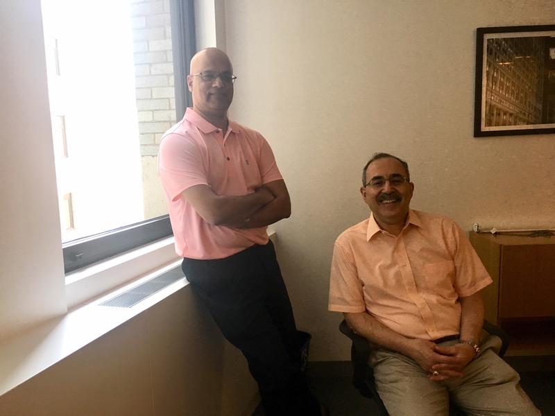 Peter Lobo and Joe Salvo closely monitor New York's population at the Department of City Planning