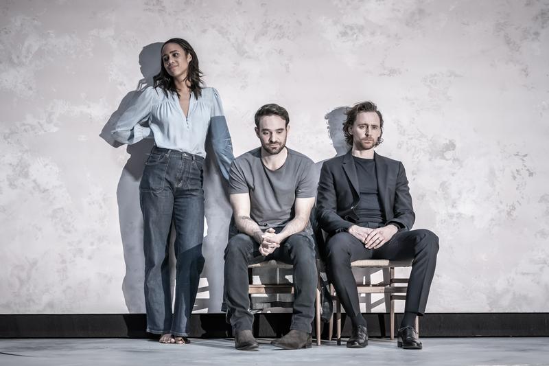 Zawe Ashton, Charlie Cox, and Tom Hiddleston in 'Betrayal'