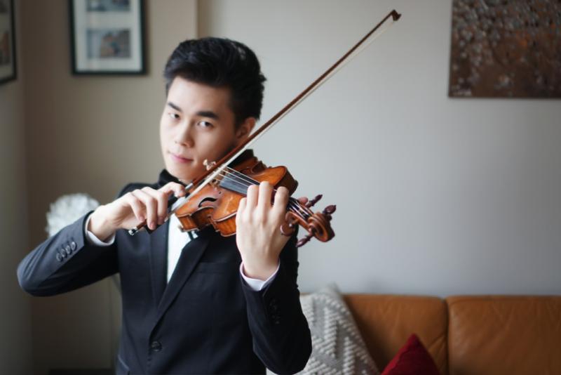 Violinist Timothy Chooi