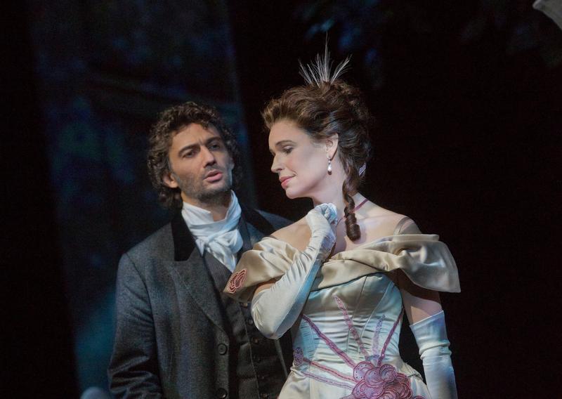 Jonas Kaufmann as the title character and Sophie Koch as Charlotte in Massenet's "Werther."