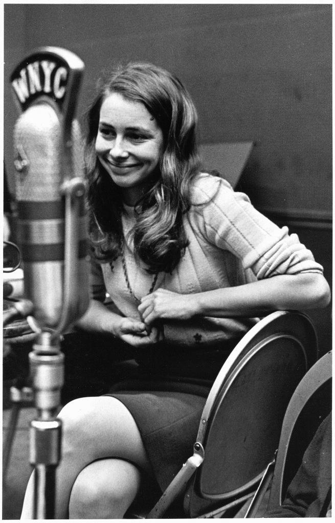 Diane Wolkstein at WNYC in the 1970s.