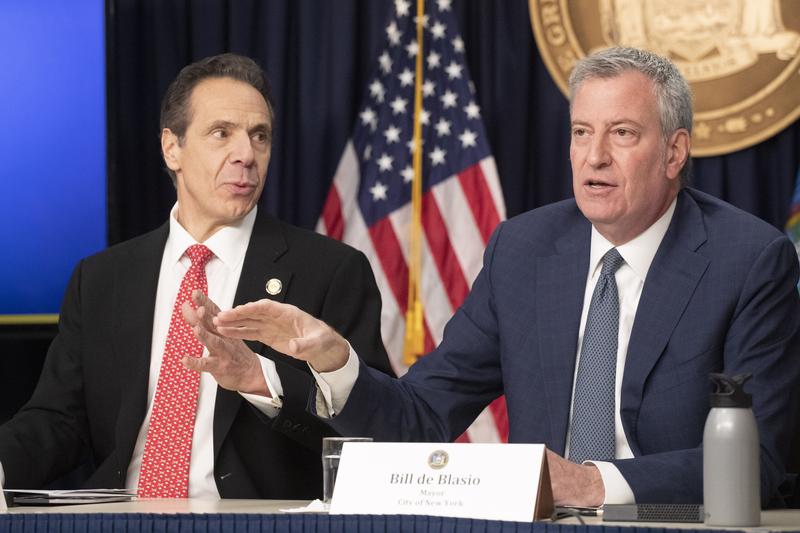 Frustrations Mount as Cuomo and De Blasio Publicly Disagree Over NYC ...