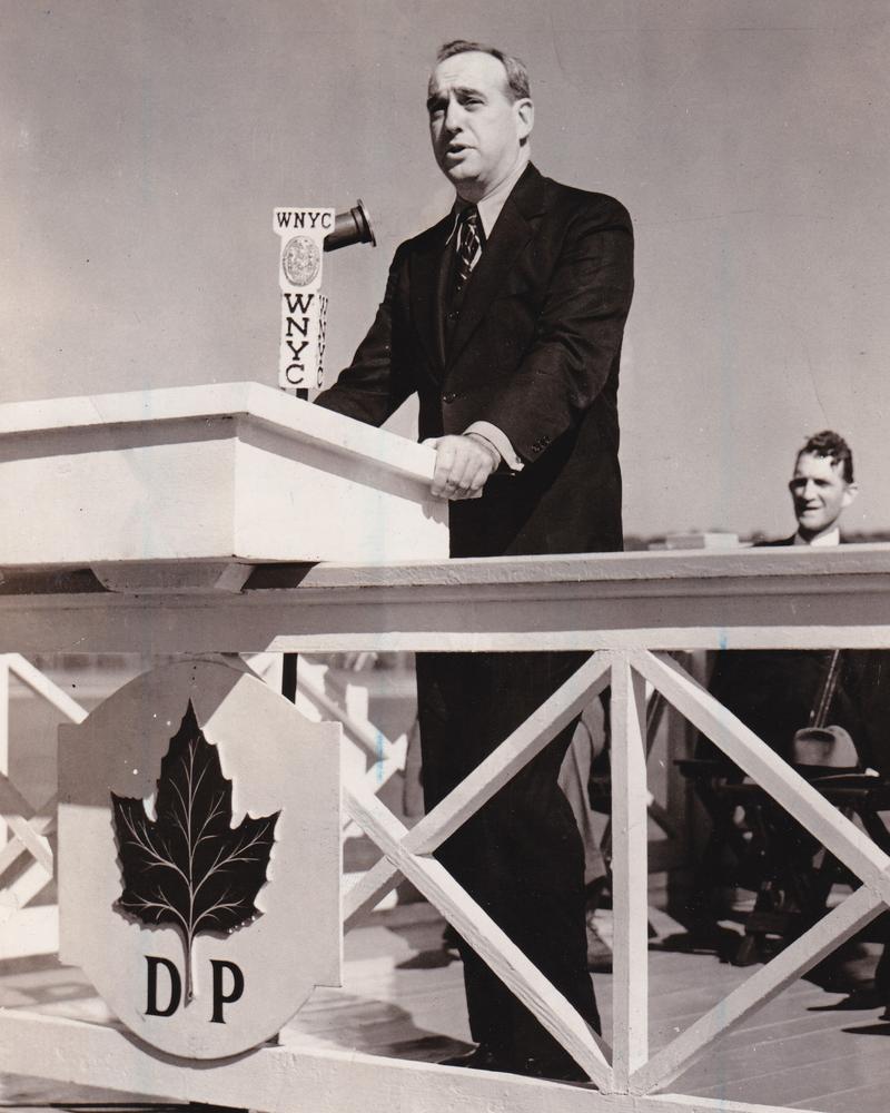 New York City Parks Commissioner Robert Moses, April 10, 1950.