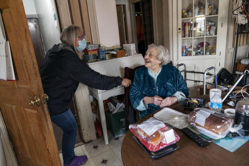 Meals on Wheels has been delivering on average 4,000 meals per day up from their pre-pandemic average of 1200.