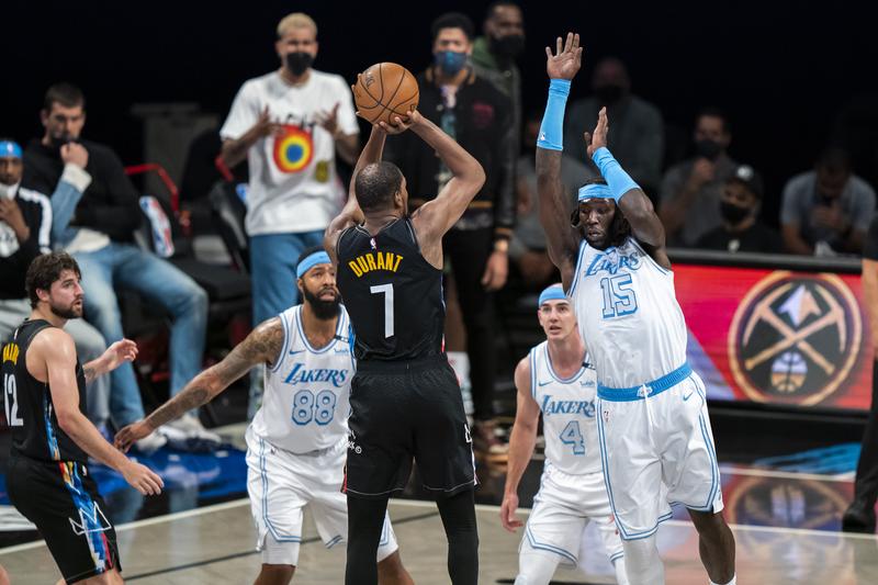 Brooklyn Nets Kevin Durant Shorts Black - Burned Sports