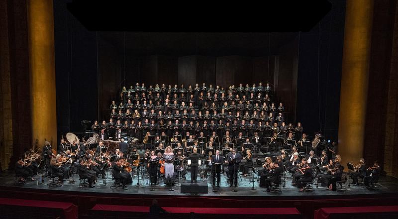 Verdi's Requiem in rehearsal at the Metropolitan Opera