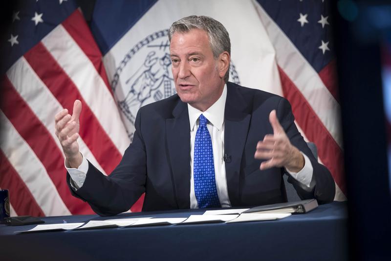 New York City will reopen 100% on July 1, Mayor Bill de Blasio says