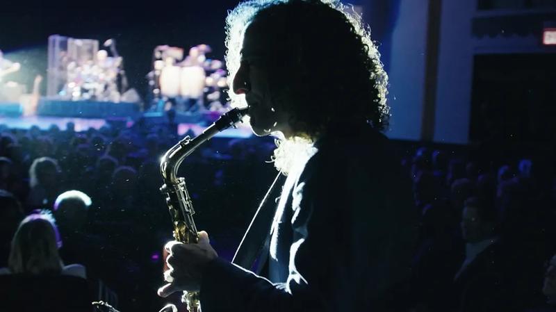 An image from the documentary, "Listening to Kenny G."
