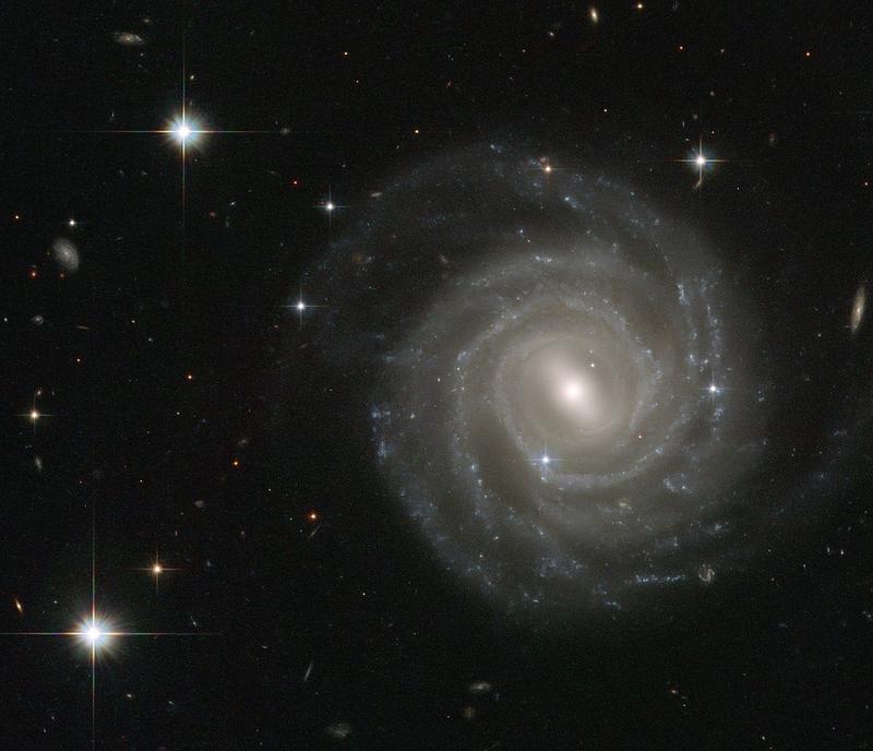 The galaxy captured in this image, called UGC 12158.