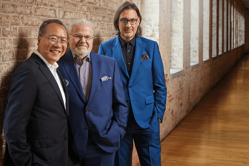 Yo-Yo Ma, Emanuel Ax, and Leonidas Kavakos