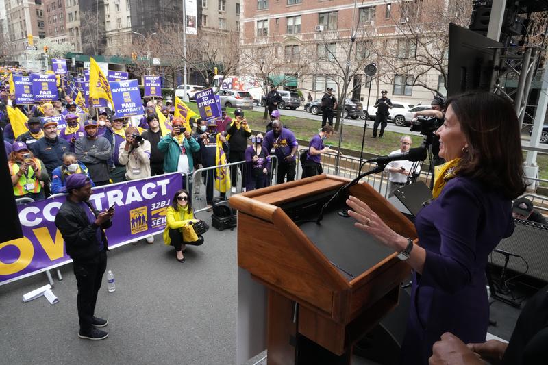 Governor Hochul Delivers Remarks at 32BJ SEIU Residential Contract Campaign Rally