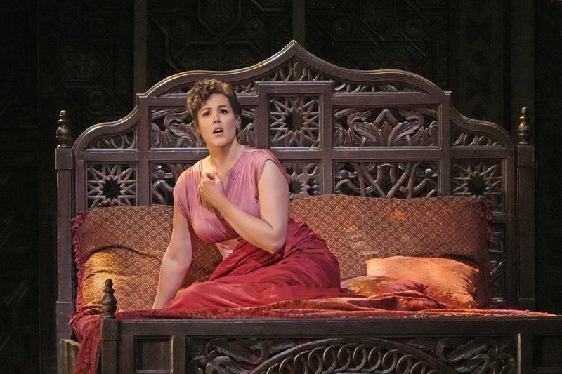 Federica Lombardi as the Countess in Mozart's "Le Nozze di Figaro."