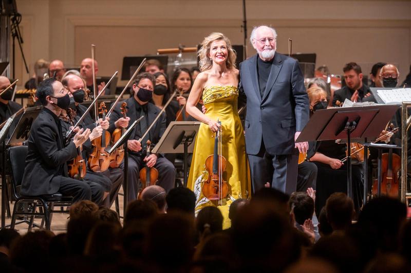 John Williams and Anne-Sophie Mutter at Carnegie Hall