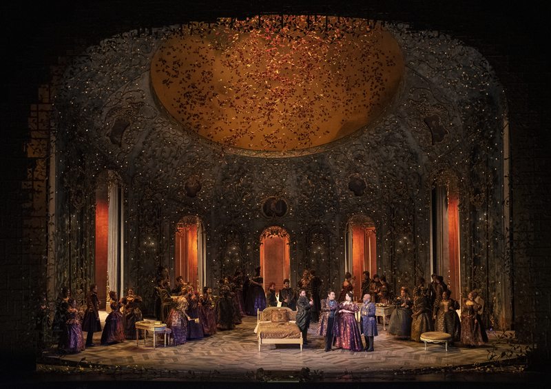 Scene from Verdi's La Traviata