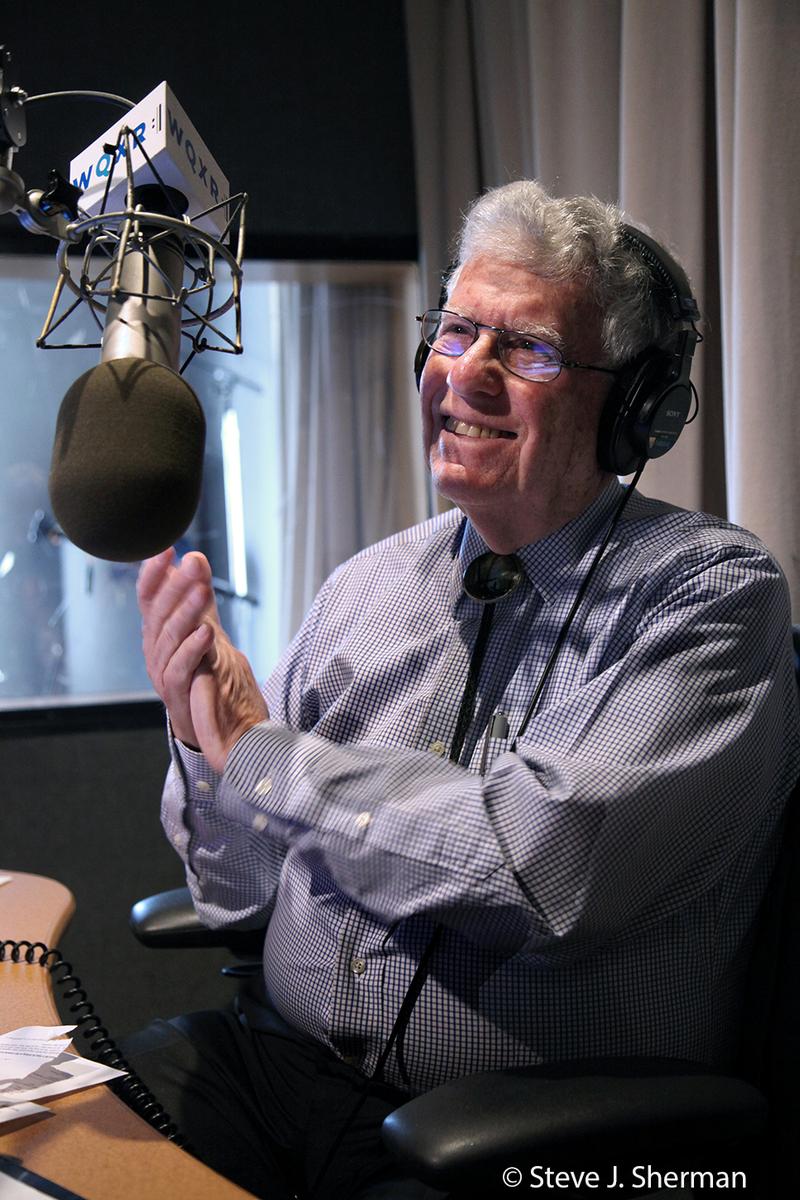 Bob Sherman in WQXR’s studios