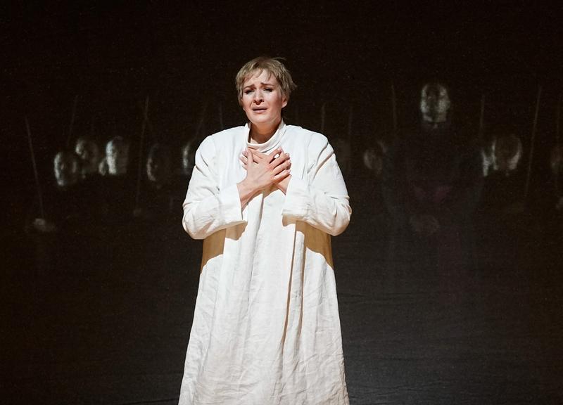 Lise Davidsen as Leonora in Verdi's "La Forza del Destino." 