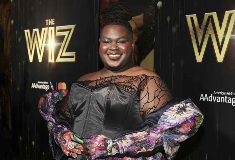 Kyle Ramar Freeman attends the "The Wiz" Broadway opening night at the Marquis Theatre on Wednesday, April 17, 2024, in New York.