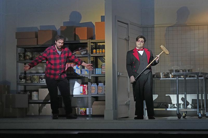 Jack and Delbert Grady in Lyric Opera of Kansas City's production of The Shining