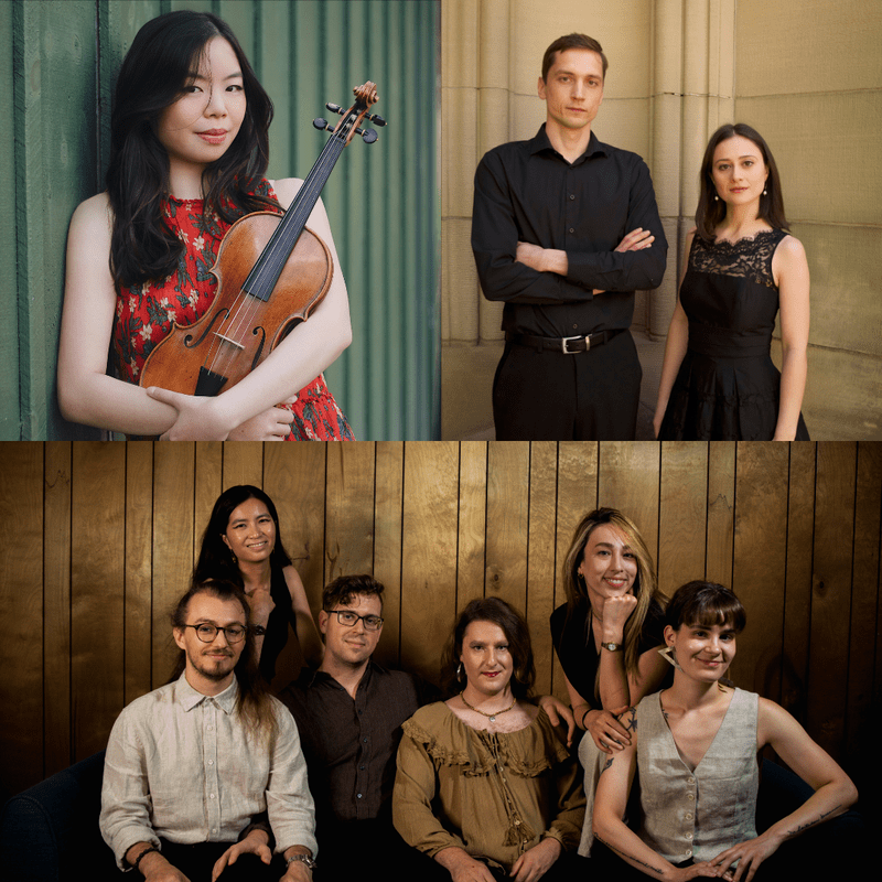 (top left to right) Amelia Sie, Duo CPE (bottom) Magdalena