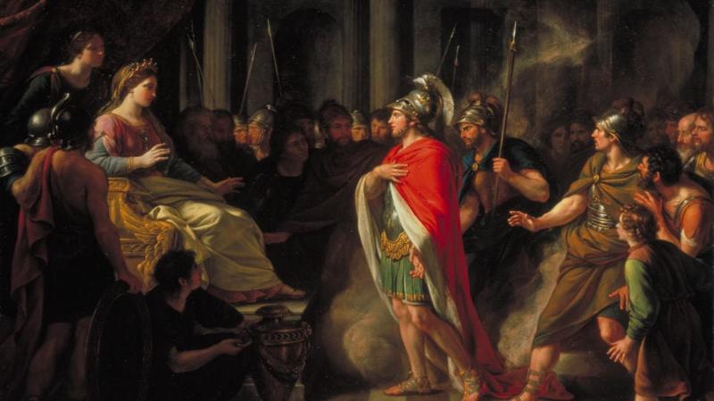 The Meeting of Dido and Aeneas by Nathaniel Dance-Holland │ Courtesy of WFMT