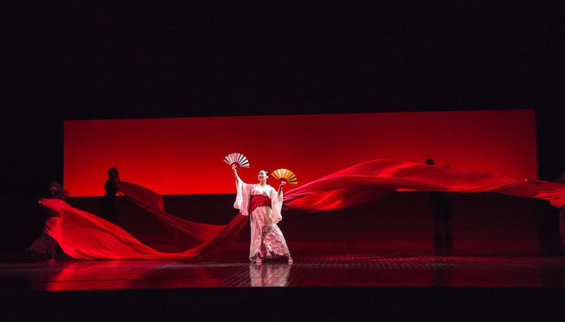 A scene from Act I of Puccini's "Madama Butterfly."