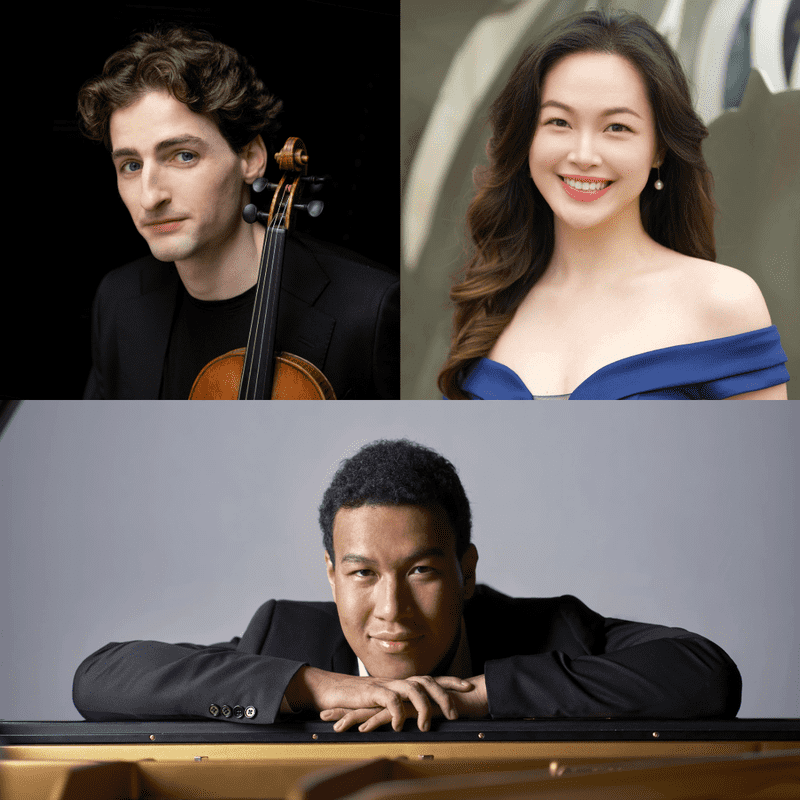 (top left to right) Joshua Brown & Jingdan Dani Zhang (bottom) Clayton Stephenson