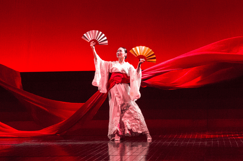 A scene from Act I of Puccini's "Madama Butterfly."