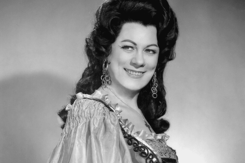 Renata Tebaldi in the title role of Ponchielli's "La Gioconda." 