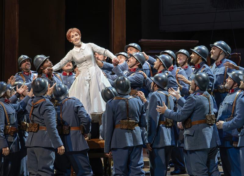 Erin Morley as Marie in Donizetti's "La Fille du Régiment."