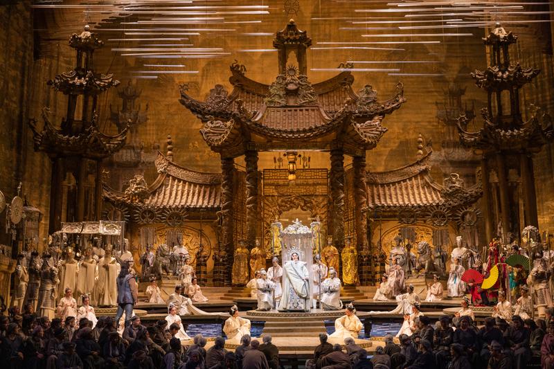Act II, Scene 2 of Puccini's "Turandot."