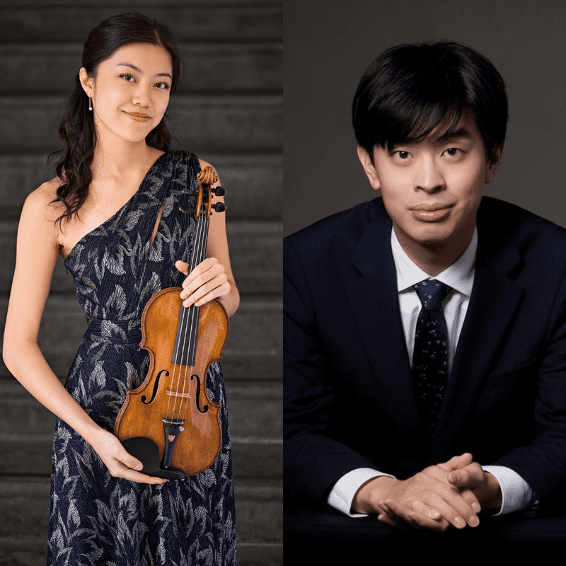 (left to right) Hannah Tam & Andrew Hsu